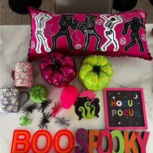 Colorful Halloween decor bundle